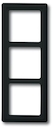 Рамка 3-постовая, серия Allwetter 44, цвет антрацит
