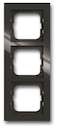 Рамка 3-постовая, серия axcent, цвет château-black