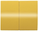 Клавиша для 2-клавишных выключателей/переключателей/кнопок, серия OLAS, цвет золото