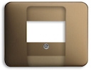 Плата центральная (накладка) для механизмов UAE/TAE, для 0247 и 0248, серия alpha nea, цвет бронза