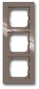 Рамка 3-постовая, серия axcent, цвет entrée-grey