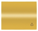 Клавиша для 1-клавишных выключателей/переключателей/кнопок с символом "СВЕТ", серия OLAS, цвет песочный