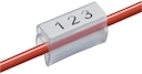 Держатель RING1210 маркера для провода, кольцевой, прозрачный, закрытый