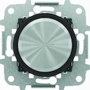 Механизм электронного поворотного светорегулятора для LED, 2 - 100 Вт, серия SKY Moon, кольцо "чёрно