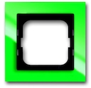 Рамка 1-постовая, серия axcent, цвет зелёный