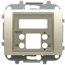 Накладка для механизма электронного будильника-термометра 8149.5, серия OLAS, цвет белый жасмин