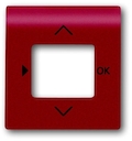 Плата центральная (накладка) для таймера 6455, 6456, серия impuls, цвет бордо/ежевика