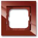 Рамка 1-постовая, серия axcent, цвет foyer-red