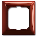 Рамка 1-постовая, серия Basic 55, цвет foyer-red