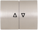 Клавиша для механизма выключателя жалюзи 8144 и 8144.1, серия OLAS, цвет полированная сталь