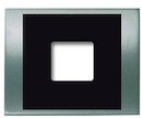 Накладка (центральная плата) для механизмов зарядного устройства USB, серия OLAS цвет перламутровый металлик