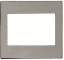 Накладка для механизма аудиоразъёма арт.8157.1, серия SKY, цвет нержавеющая сталь
