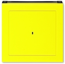 Накладка ABB Levit для выключателя карточного жёлтый / дымчатый чёрный