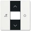 Сенсорная клавиша для информационной шины цвет белый глянцевая ABB Free@home домофоны