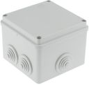 Коробка распаячная герметичная с вводами IP55 100х100х80мм ШхВхГ
