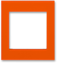 Сменная панель ABB Levit промежуточная на многопостовую рамку оранжевый
