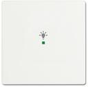 Сенсорная клавиша для информационной шины пластик цвет белый матовая ABB Free@home домофоны