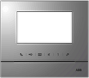 ABB Рамка для абонентского устройства 4,3, белый, с с символом индукционной петли