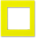 Сменная панель ABB Levit внешняя на многопостовую рамку жёлтый