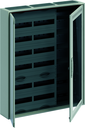 Шкаф 144М навесной с медиапанелями IP30, 950x800x160 между DIN-рейками 125 мм и самозажимными клеммами N/PE и Wi-Fi дверью с вент. отверстиями ComfortLine CA36VMW