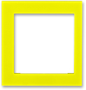 Накладка на рамку ABB Levit 55х55 внешняя жёлтый
