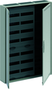 Шкаф 168М навесной с медиапанелями IP30, 1100x800x160 между DIN-рейками 125 мм и самозажимными клеммами N/PE и дверью с вент. отверстиями ComfortLine CA37VML