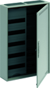 Шкаф 60М навесной с медиапанелями IP30, 800x550x160 между DIN-рейками 125 мм и самозажимными клеммами N/PE и дверью с вент. отверстиями ComfortLine CA25VML