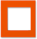 Сменная панель ABB Levit внешняя на многопостовую рамку оранжевый