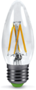 Лампа светодиодная LED-СВЕЧА-PREMIUM 5Вт 230В Е27 3000К 450Лм прозрачная ASD 