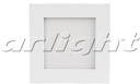 Светильник светодиодный DL-93x93M-5W Day White