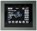 Декоративная нержавеющая сталь рамка для KNX Control Touch-Panel 90120 / серый