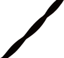 BIRONI Витой провод 3*0,75 ,цвет коричневый