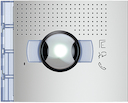 Лицевая панель аудио-видео модуля ш/у, цвет allmetal