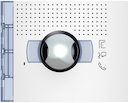 Лицевая панель аудио-видео модуля ш/у, цвет allwhite