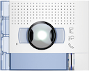 Лицевая панель аудио-видео модуля ш/у + 1 кнопка вызова, цвет allwhite