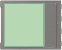 Панель лицевая модуля с полем д/надписи, инф.табло, Robur