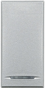 Axolute Кнопка 1Р (NO) 16 А 250 В~ цвет алюминий