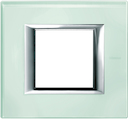 Axolute декоративные накладки прямоугольной формы, стекло, цвет кристалл, на 2 модуля