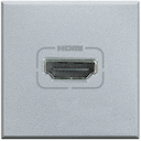 Axolute HDMI разъем, цвет алюминий