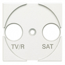 Axolute Лицевая панель для розеток TV + FM, цвет белый