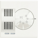 Axolute Электронный комнатный термостат, релейный выход с 1 переключающимся контактом 2 А, 250 В~, питание 230 В~, цвет белый