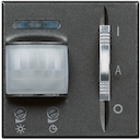 Axolute Выключатель с пассивным ИК-датчиком движения – время выключения от 30 с до 10 мин., 2 модуля, цвет антрацит