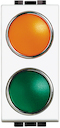 Сигнальный элемент, оранжевая/зеленая 1 модуль для ламп 11250L-11251L-11252L