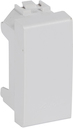LivingLight Заглушка, размер 2 модуля, цвет белый