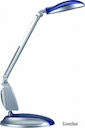 Camelion KD-765  С55 Серебро+Синий, LED (Светильник настольный 230В, 2.16Вт, 36 светодиодов)