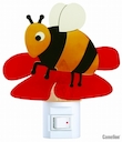 Camelion NL-115 "Пчелка" (светодиодный ночник с выключателем, 220V, 0.4W)