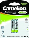 Camelion   AAA- 300mAh Ni-Cd BL-2 (NC-AAA300BP2, аккум-р,1.2В)