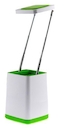 Camelion KD-777  C34  белый & зелёный LED(Свет-к настол.-пенал ,2,5 Вт, 230В,USB каб.+ блок питания)