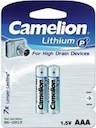 Camelion  FR 03 Lithium BL-2 (FR03-BP2, батарейка,1.5В)