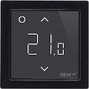 DEVIreg™ Smart терморегулятор интеллектуальный с Wi-Fi, черный, 16А